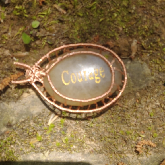 Serpentine tree of life pendant - Picture 13 of 13